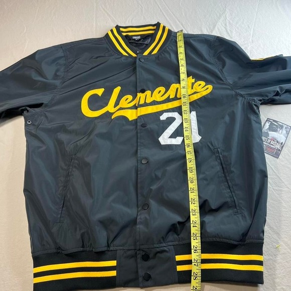 New with tags Roots of Baseball Retro Clemente varsity button up jacket size XL - Picture 6 of 8